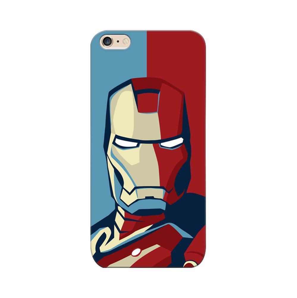 Mangomask Apple Iphone 6 Plus 6s Plus Mobile Phone Case Back Cover Custom Printed Designer Series Comic Iron Man