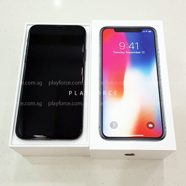 Iphone X 256gb Space Grey Apple Care Playforce