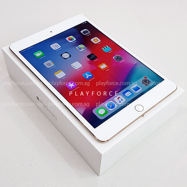 iPad Mini 4 (128GB, Wi-Fi, Gold) – Playforce