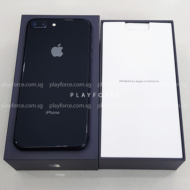 大注目 iPhone 8 Plus Space Gray 256 GB Softbank - スマートフォン