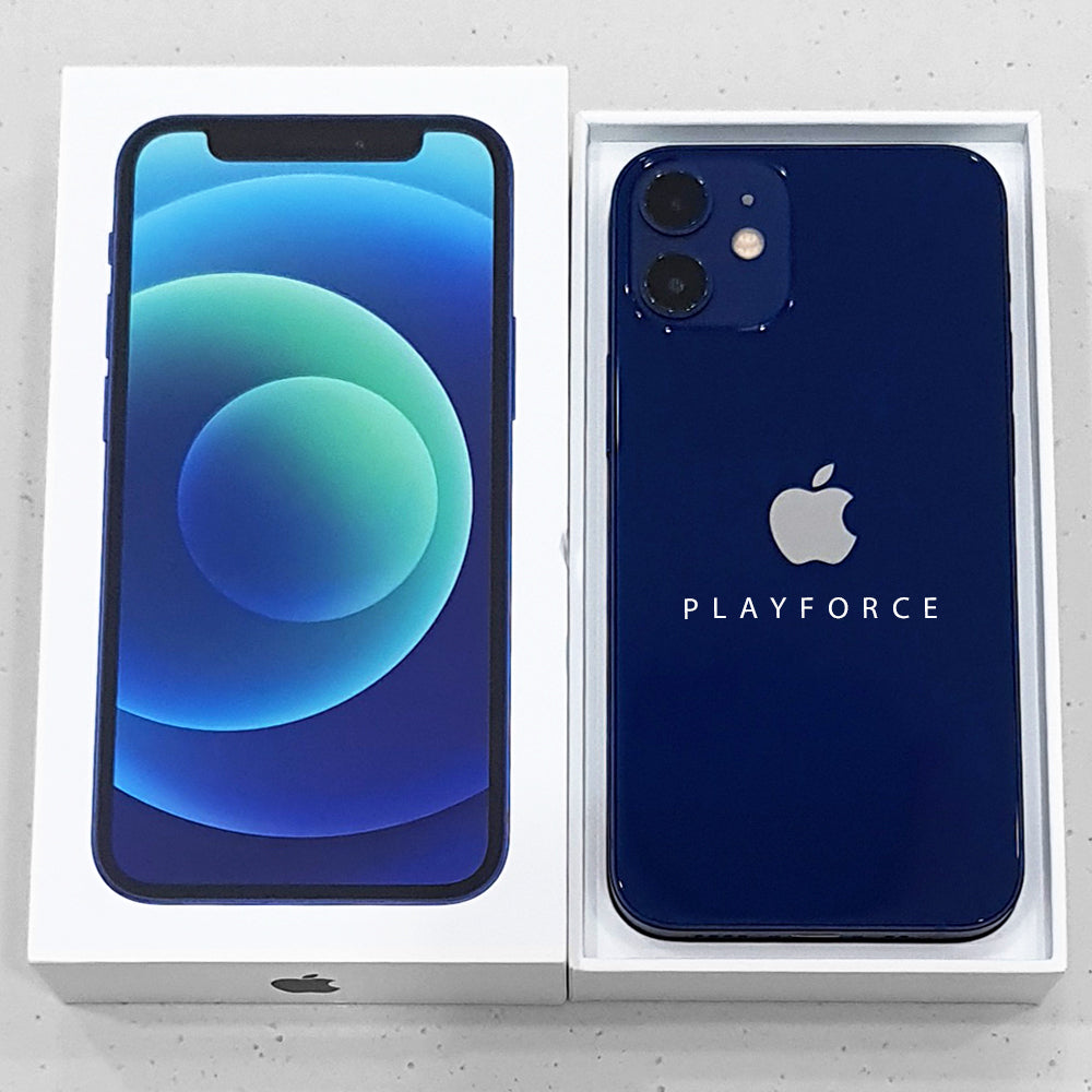 iphone in blue