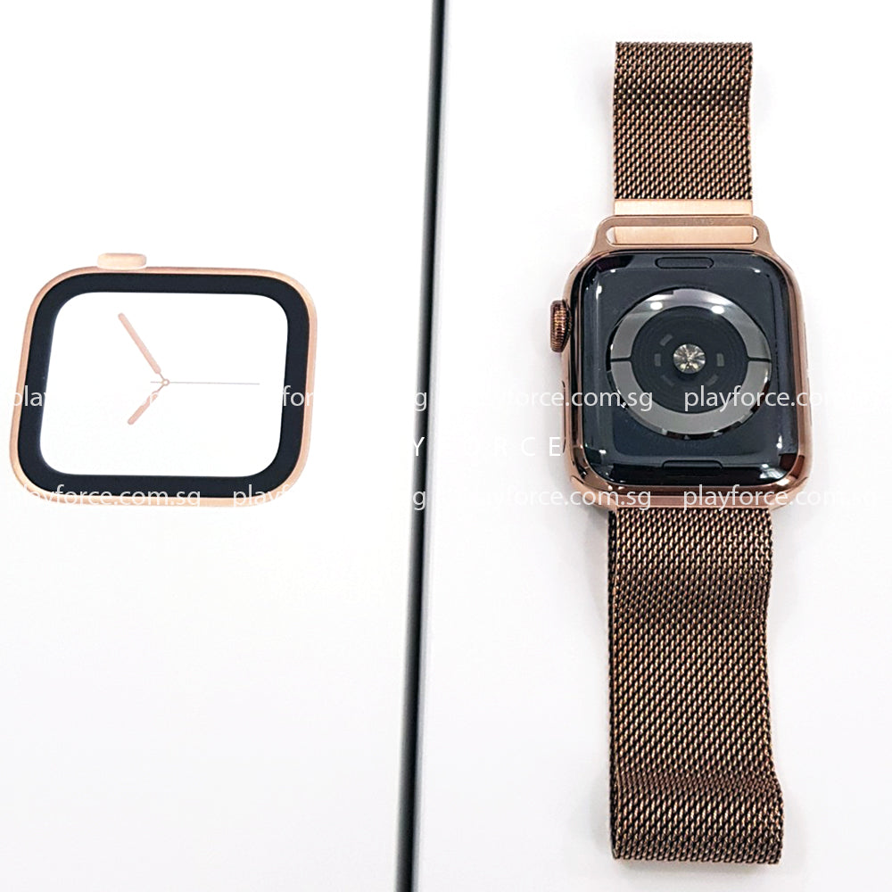 Apple Watch (Series 4, 40mm, Stainless Steel, Cellular) – Playforce