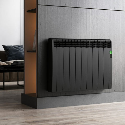 Rointe D Series Electric Wifi Designer Radiator Graphite Black