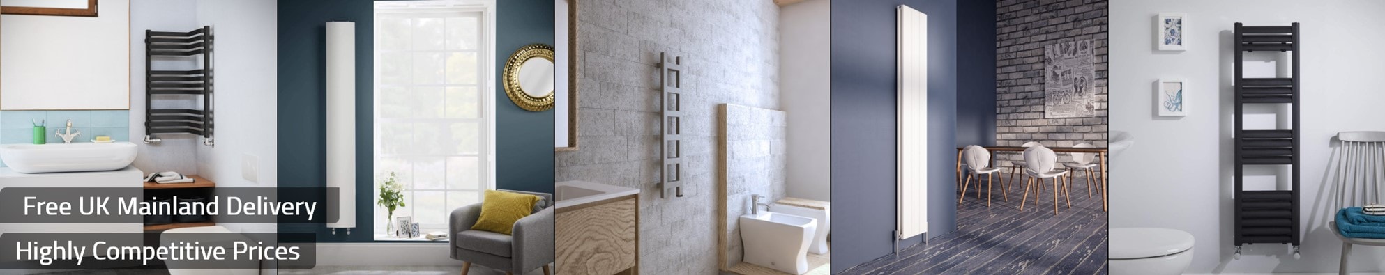 Space Saving Designer Radiators And Towel Rails