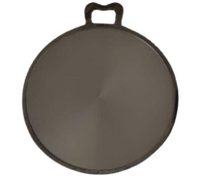 Cast Iron Dosa Pan, Iron Spatula & Oil applicator –