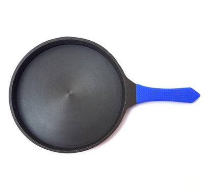 Proudly India Cast Iron Dosa Tawa with Single Steel Handle