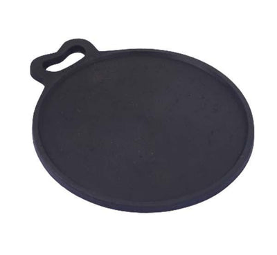 Black Cast Iron Dosa Tawa, Flat, Capacity: 0.5 Liter