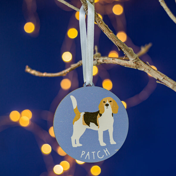 Beagle dog breed Christmas decoration