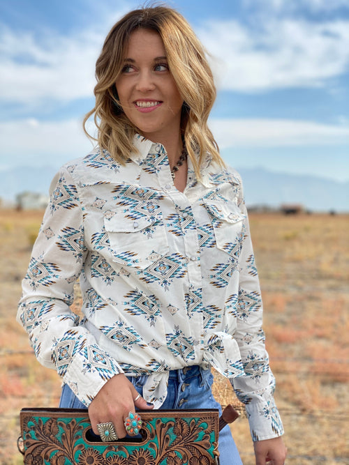 The Arizona Cowboy Button Up Top – Shop Envi Me