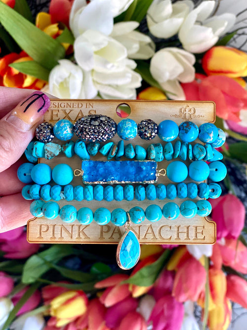 Special Buy ** The Pink Panache Daily Deal Stack Bracelet Set – Shop Envi Me