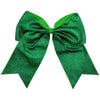 Glitter Cheer Bow for Girls Large Hair Bows Stiff Performance Competition Softball Dance Team