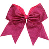 Glitter Cheer Bow for Girls Large Hair Bows Stiff Performance Competition Softball Dance Team