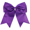 Glitter Cheer Bow for Girls Large Hair Bows Stiff Performance Competition Softball Dance Team