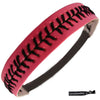 Softball Headband Non Slip Leather Sports Headbands You Pick Colors & Quantities