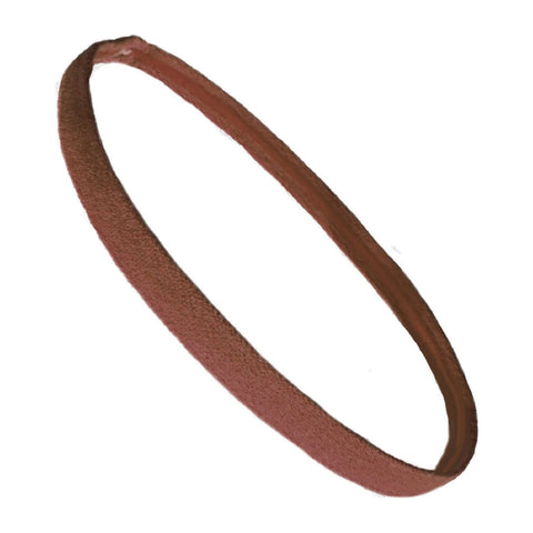 Non Slip Sports Headband Mini Elastic Head Band Athletic Brown