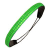 Rhinestone Headband Neon Green