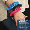 Velvet Scrunchies 2 Pack Blue