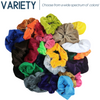 Velvet Scrunchies 12 Pack Basic