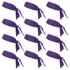 Tie Back Headbands 12 Moisture Wicking Athletic Sports Head Band You Pick Colors & Quantities