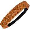 Leather Football Headband Brown