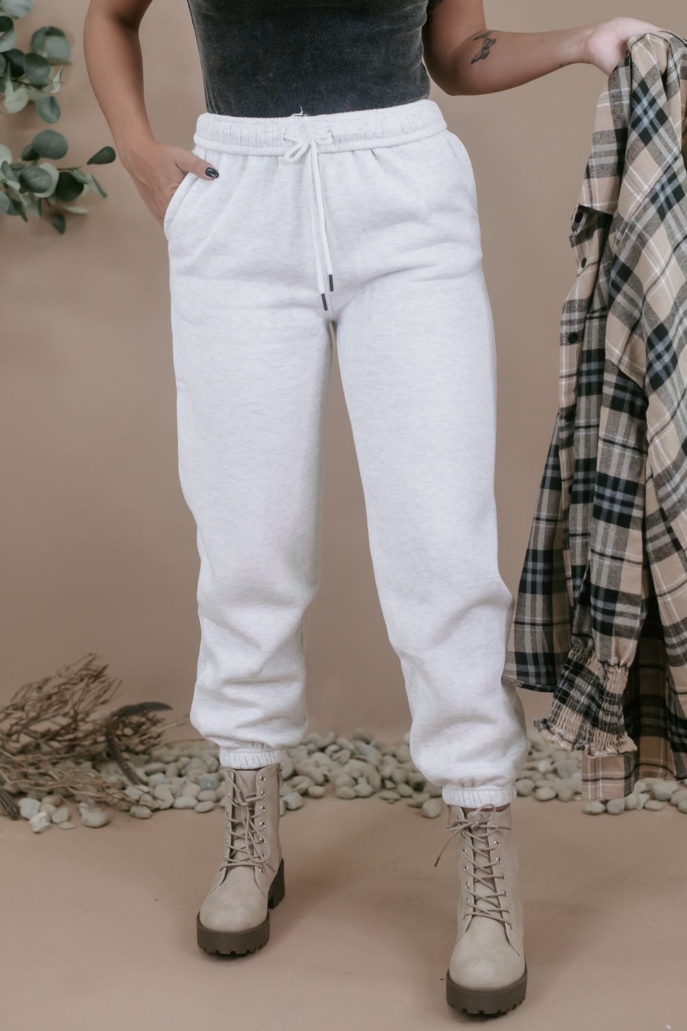 POL: On The Move Joggers, Grey – Everyday Chic Boutique