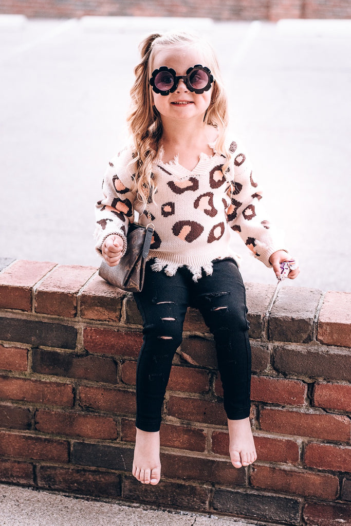 boutique leopard sweater