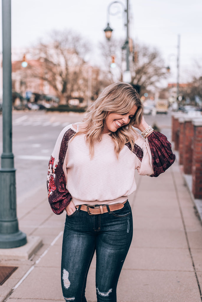 free people casual clash top