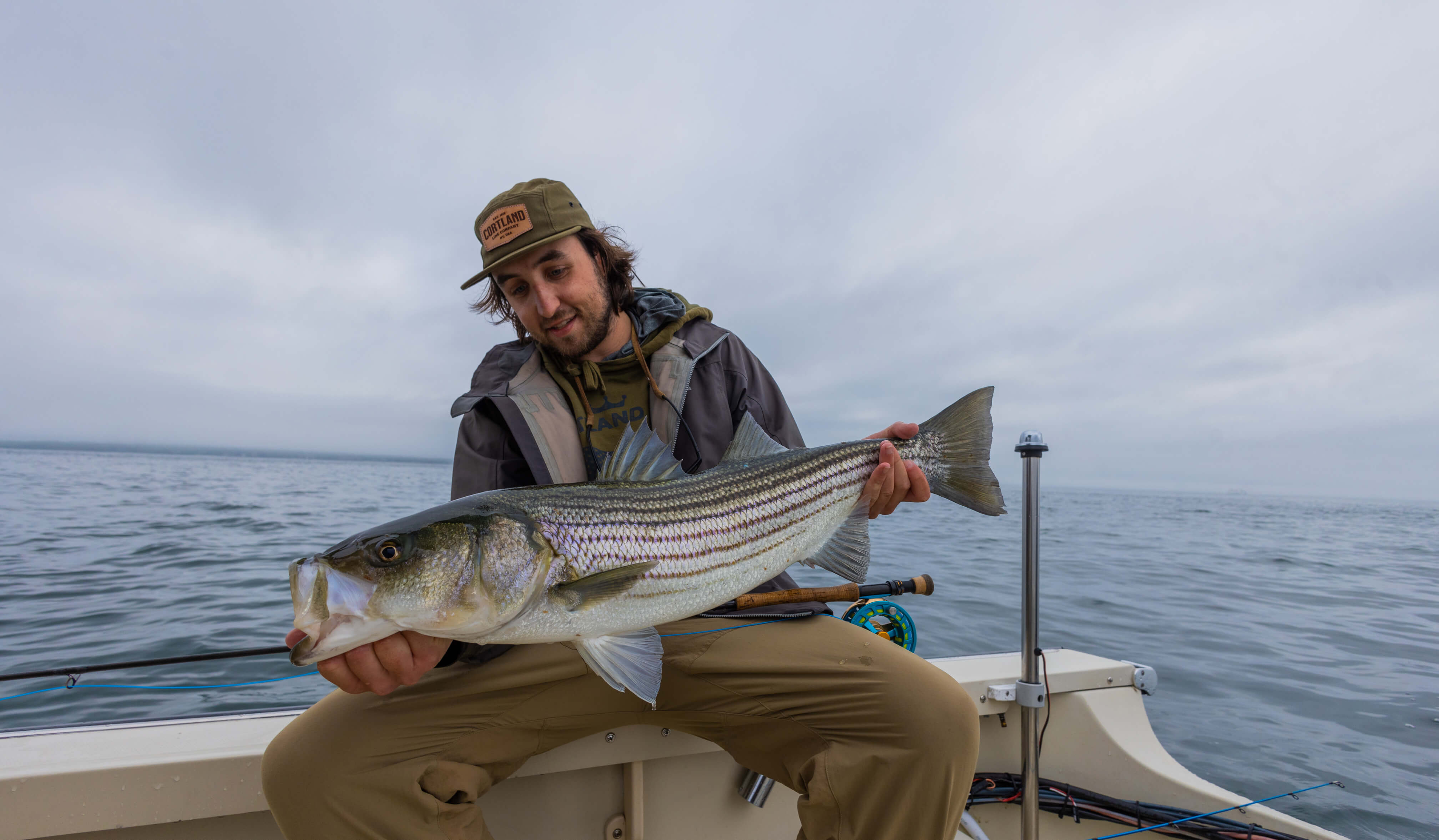Gear and Tactics: How to catch a striper from the boat, spinning rod
