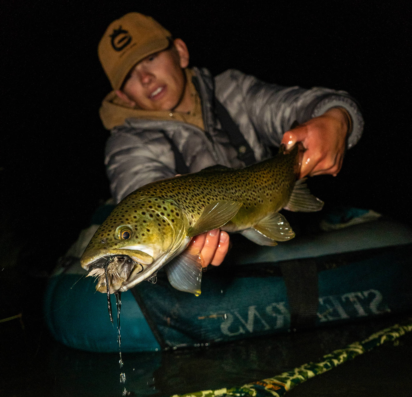 Night Fishing Tactics for Brown Trout – Cortland Line Company