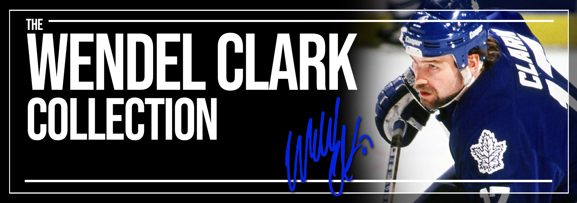 Wendel Clark Autographed Jersey - Pro