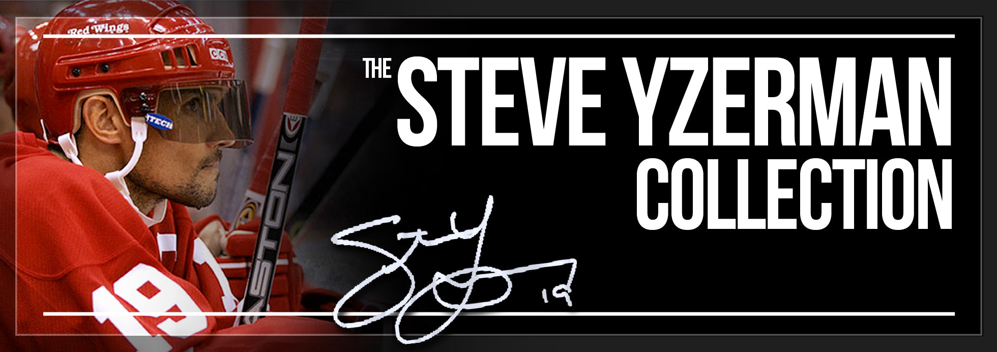 Steve Yzerman Collection Banner