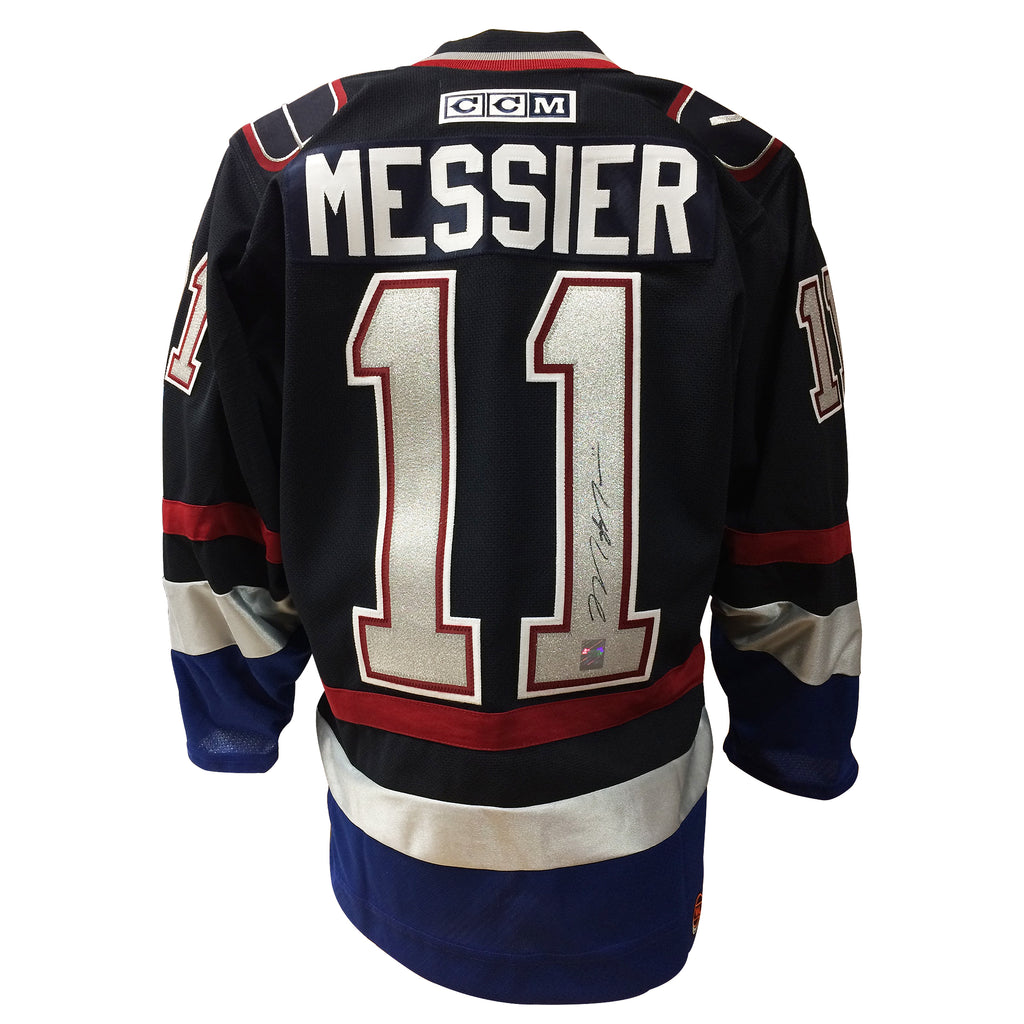 mark messier signed jersey