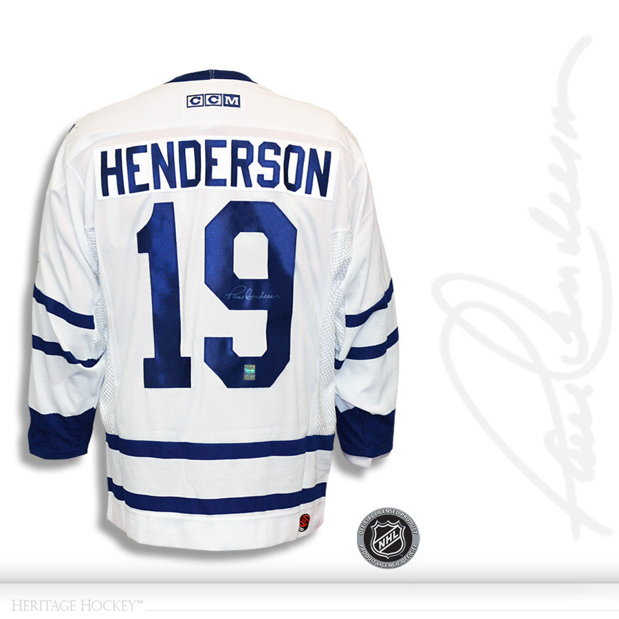 signed leafs jersey