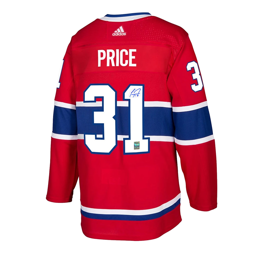 carey price autographed montreal canadiens jersey