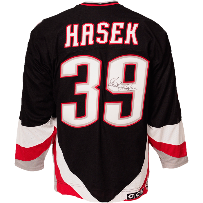 dominik hasek signed jersey