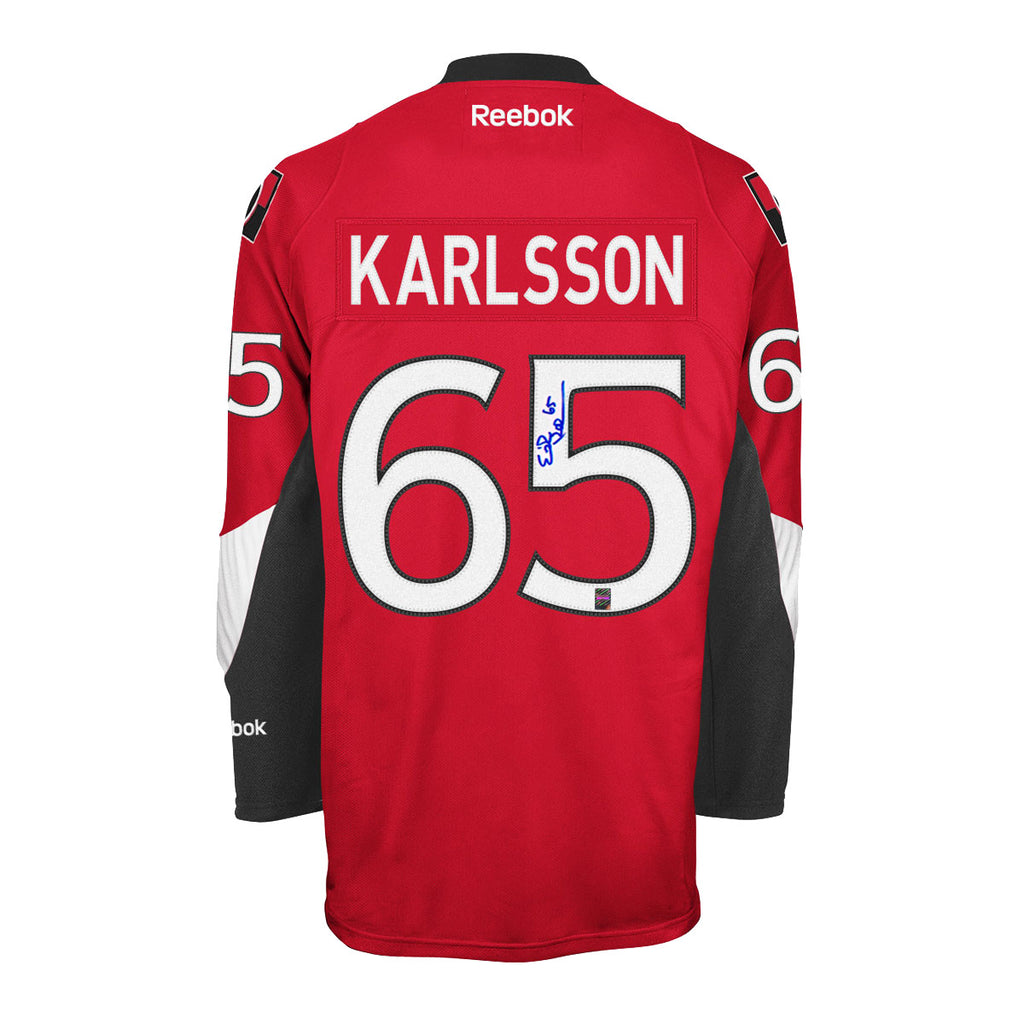 Erik Karlsson Signed Ottawa Senators 