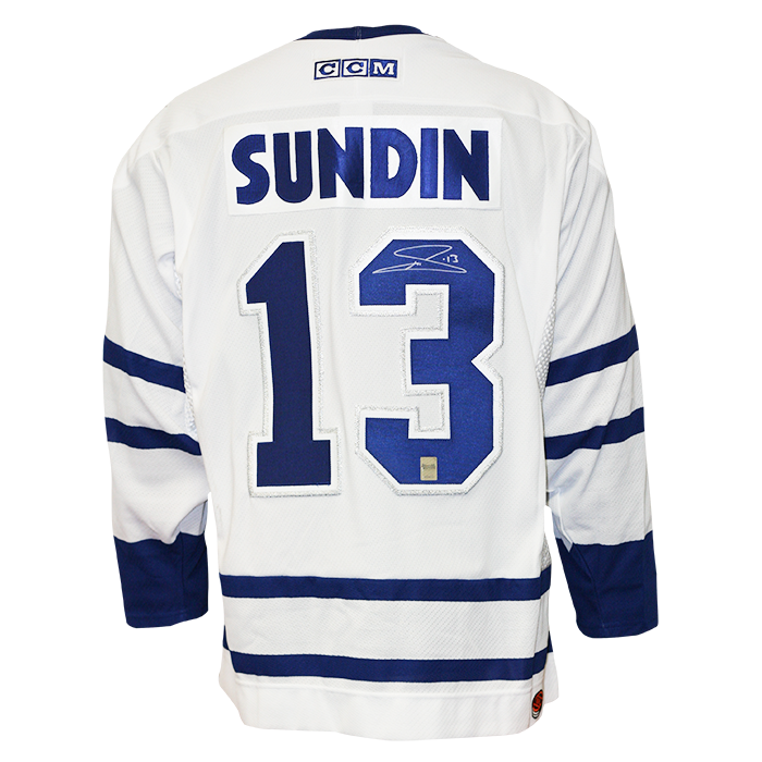 signed toronto maple leafs jersey