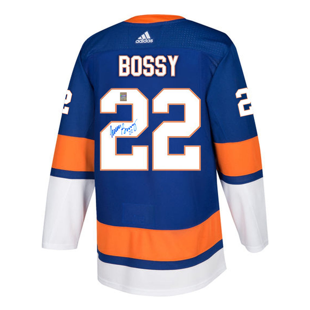 mike bossy signed jersey