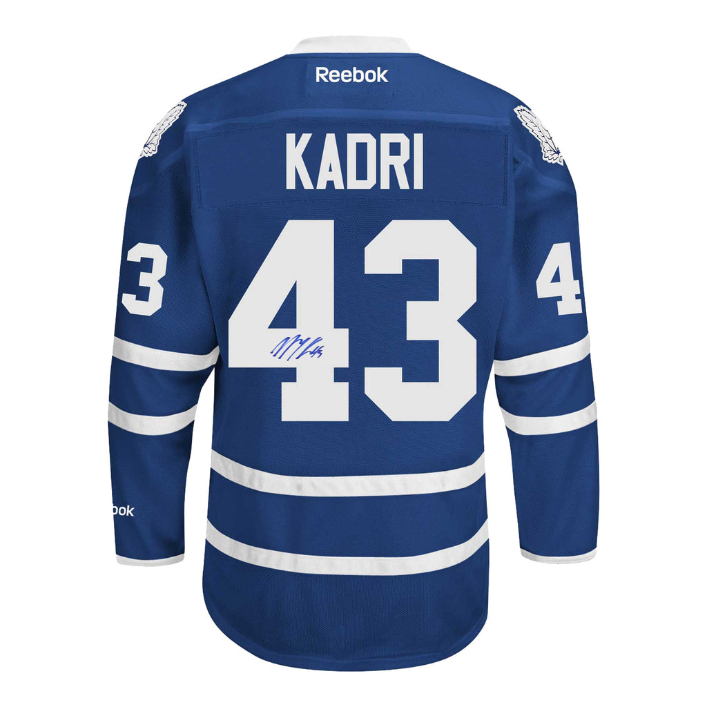 Nazem Kadri Signed Toronto Maple Leafs 