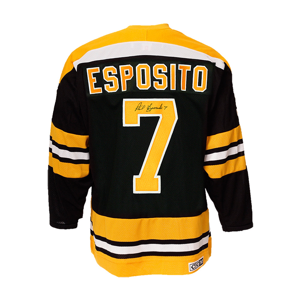 Phil Esposito Signed Boston Bruins 