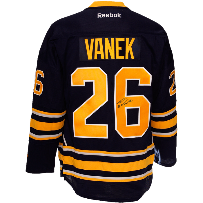 Thomas Vanek Signed Buffalo Sabres 