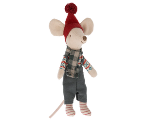 CHRISTMAS MOUSE BIG BROTHER - Pink and Brown Boutique