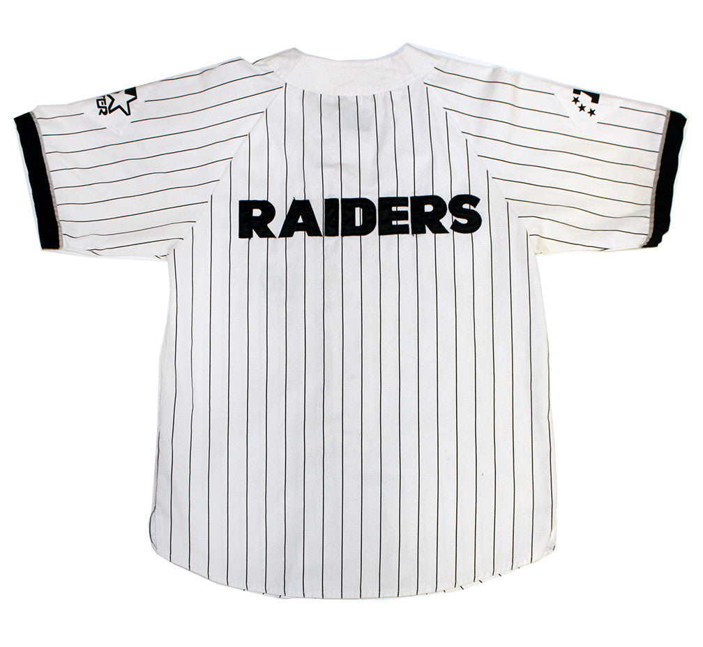 oakland raiders baseball shirt