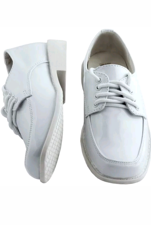 little boys white dress shoes