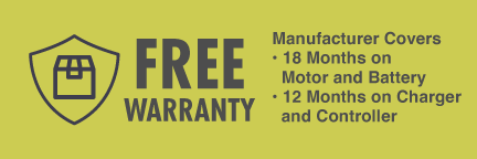 Green Bike USA Warranty on Electric Bikes