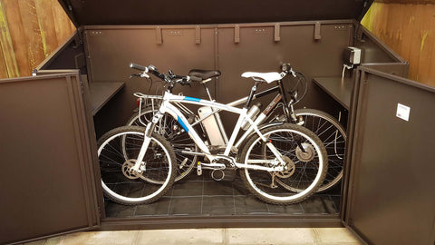 storing bikes for the winter