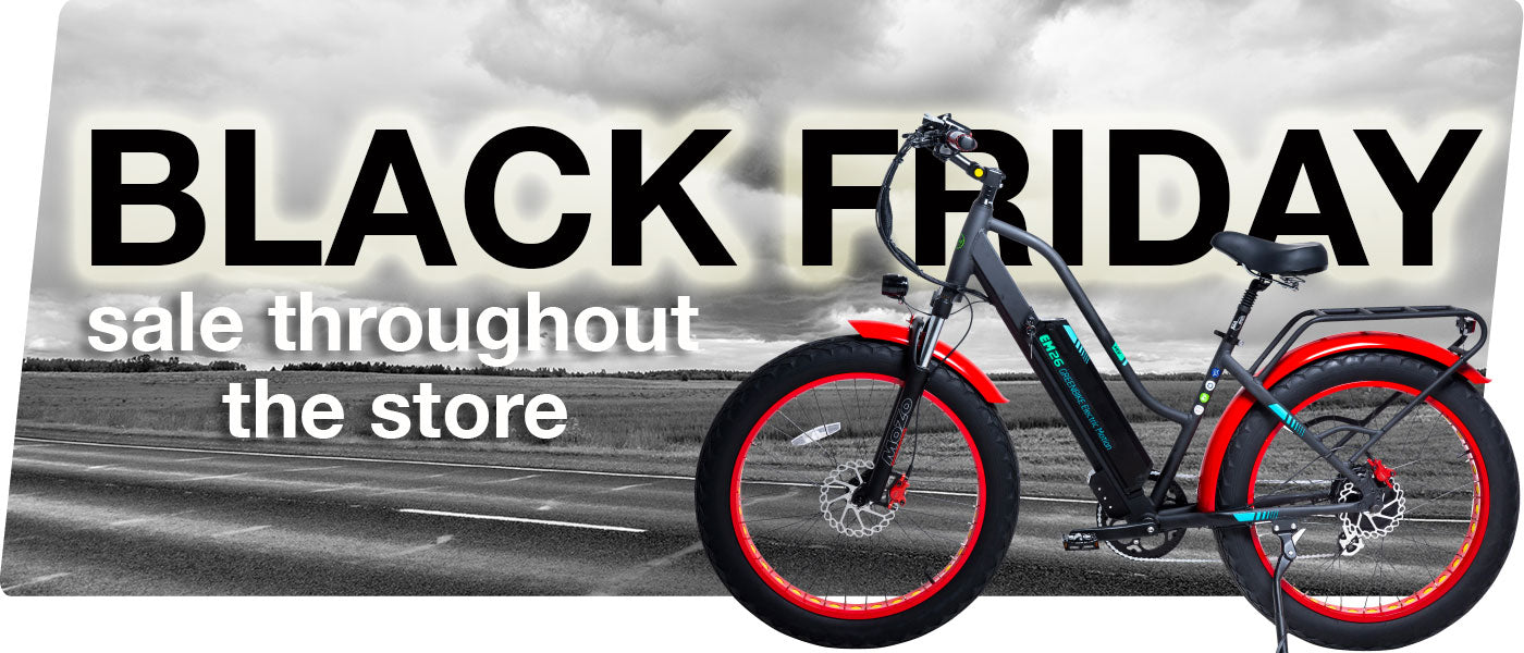 Black Friday Sale on Electric Bikes, Scooters, and Trikes