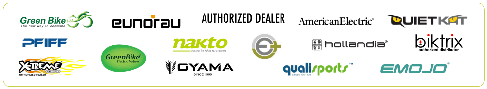 Brands of Electric bike and scooters