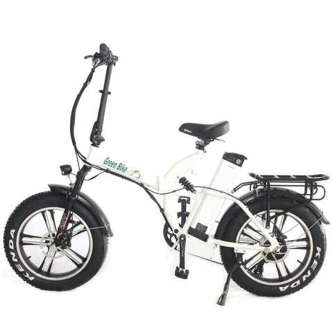 green bike usa gb750 48v 750w fat tire low step electric bike