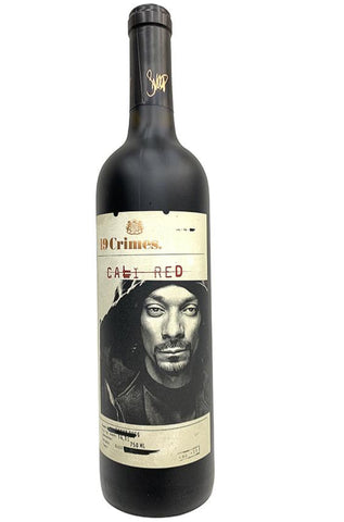 19 crimes red wine by Snoop Dog